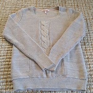 Victoria Sweater light grey crew neck size s